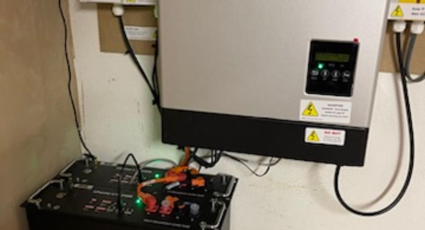 Battery storage system installed by Empire Electrical in Doncaster